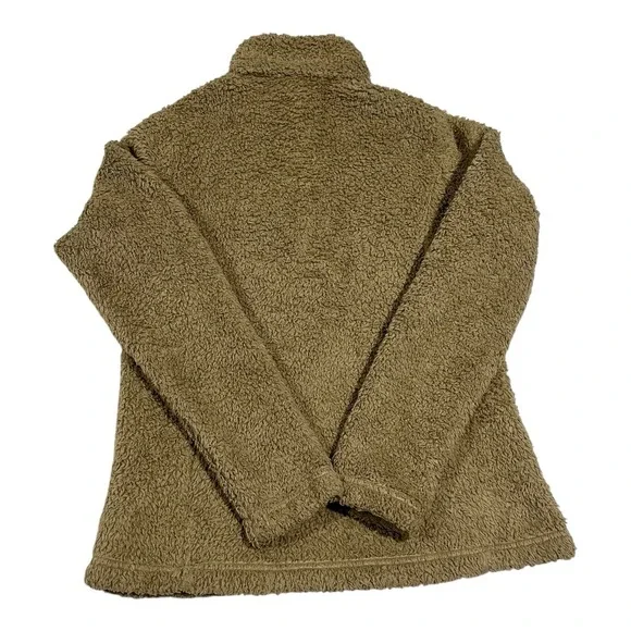 Patagonia Los Gatos Fleece Pullover Women's Small Brown‎ 1/4 Zip Soft Jacket - Picture 4 of 12